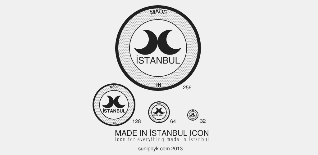 made in istanbul icon logo