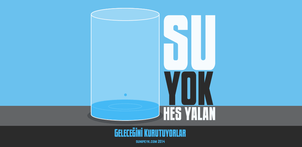 su yok hes yalan