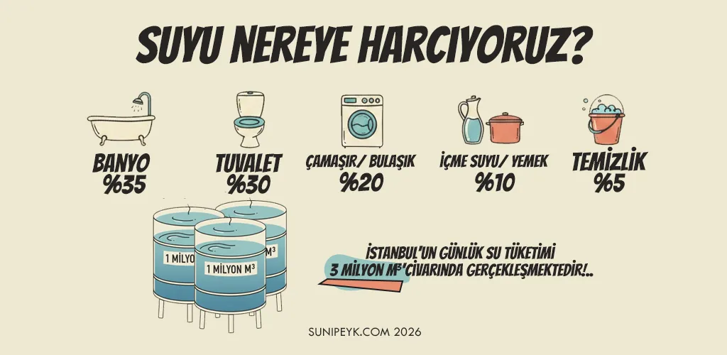 Suyu Nereye Harcıyoruz?