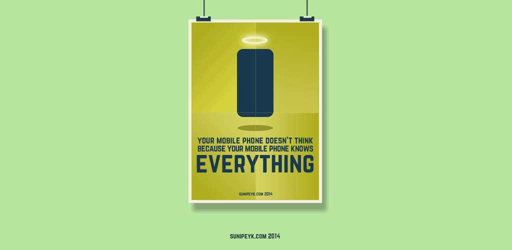 mobile knows everything poster