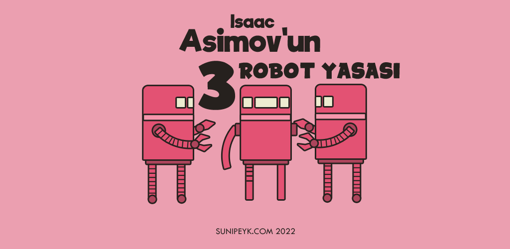 Isaac Asimov'un 3 robot yasası, 3 robot ikonu