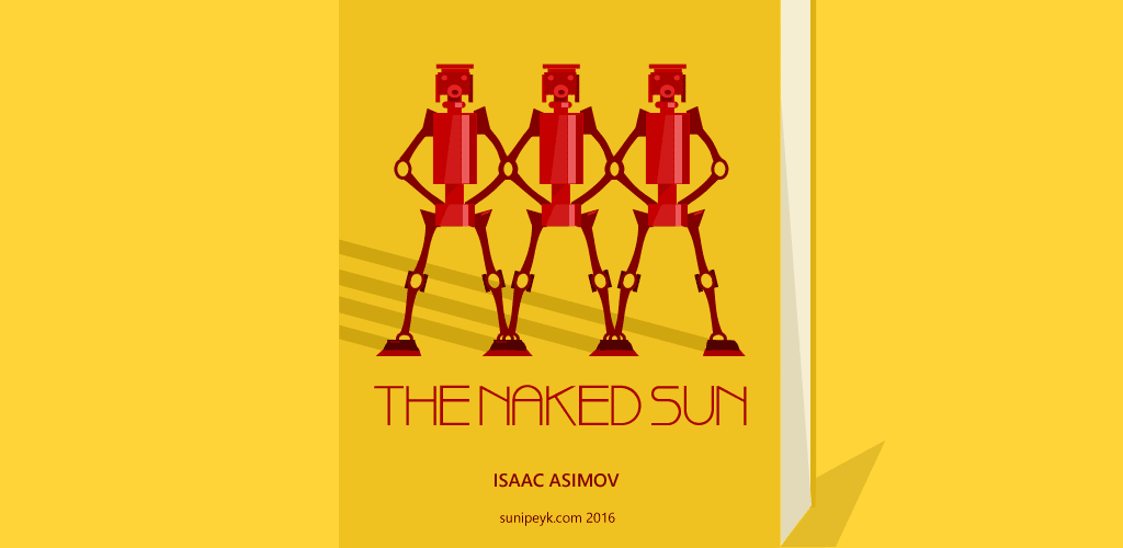 The Naked Sun Kitap Kapağı
