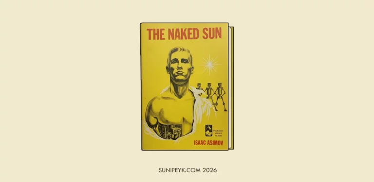 the naked sun - asimov, ilk basım kapağı