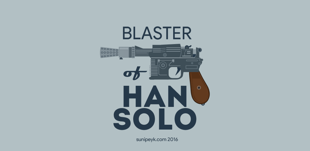 han solo blaster