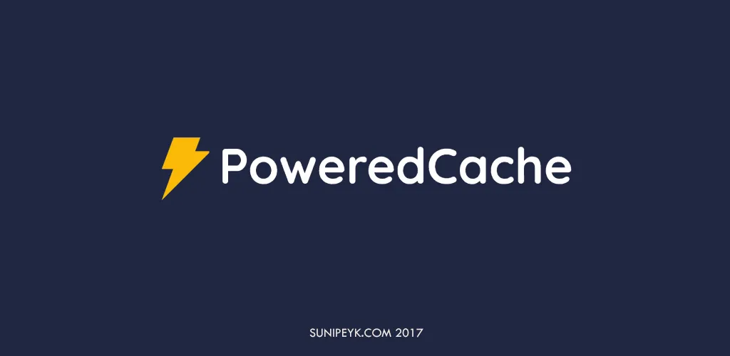 powered cache logo