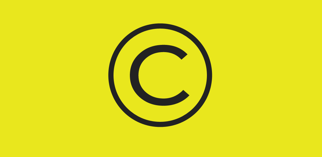 copyright işareti