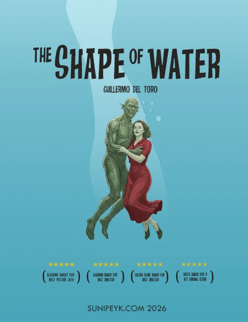 The Shape of Water Poster