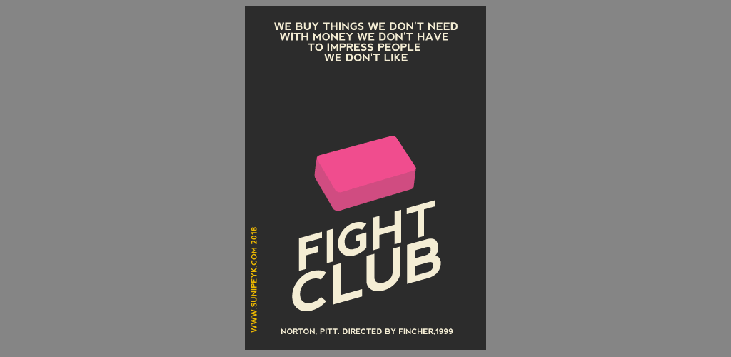 fight club poster