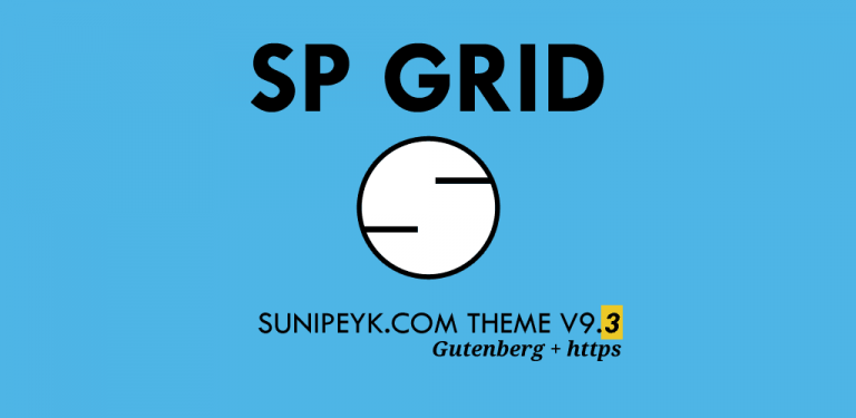 SP Grid 9.3 sürümü tema