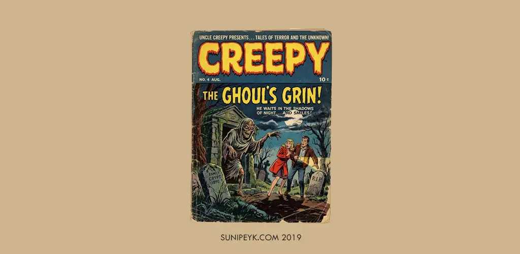 creepy horror magazine