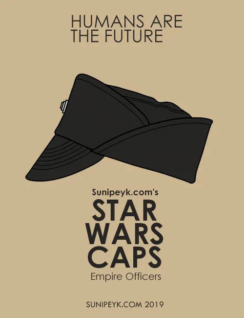 Star Wars Galaktik İmparatorluk Subay Şapkası