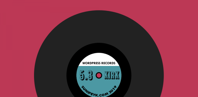 WordPress 5.3 Kirk