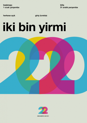 2020 Swiss Design poster çalışması