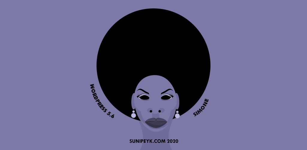 WordPress 5.6 sürümü için Nina Simone ikonu