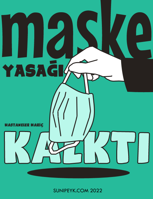 Maske Yasağı Kalktı