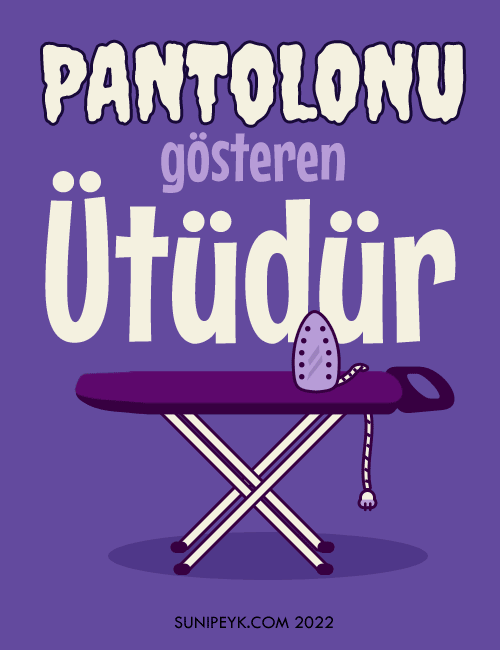 Pantolonu Gösteren Ütüdür
