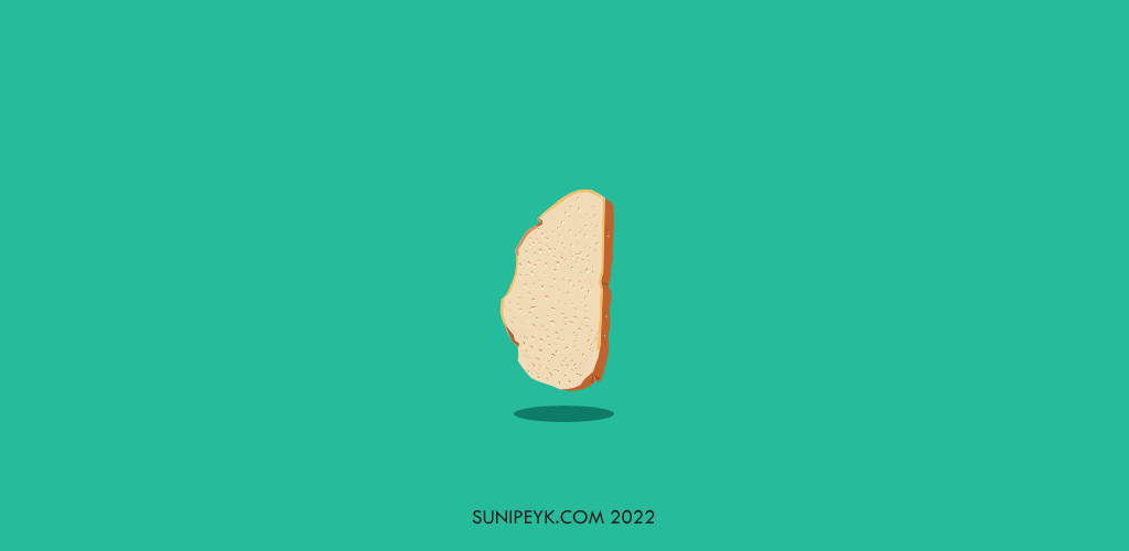 bir dilim ekmek