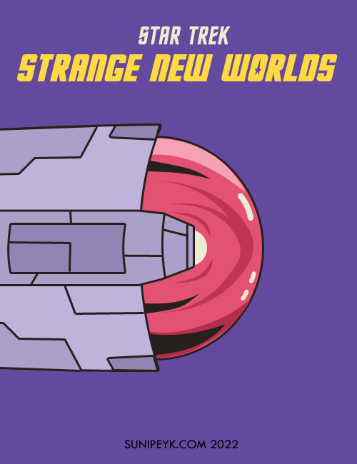 Star Trek Strange New Worlds Poster