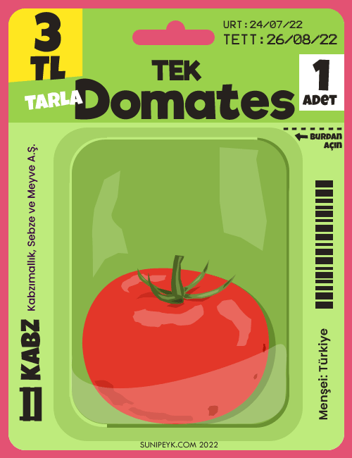 Domatesi de mi Tek Tek Alacağız