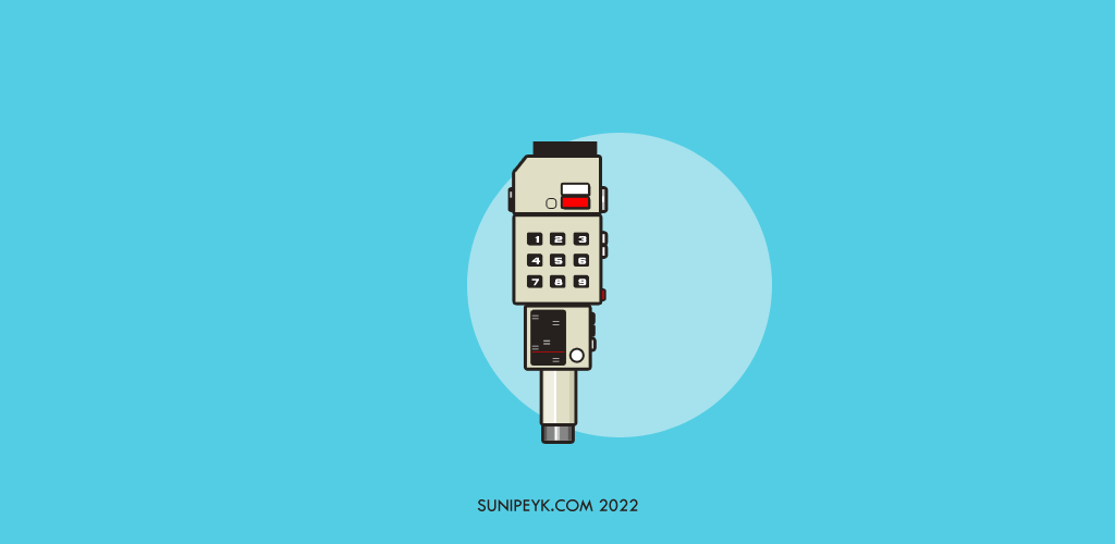 Uzay 1999 dizisinde kullanılan iletişim cihazının ikonu