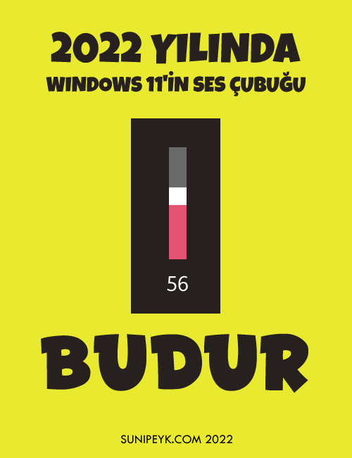 Windows 11 Ses Çubuğu
