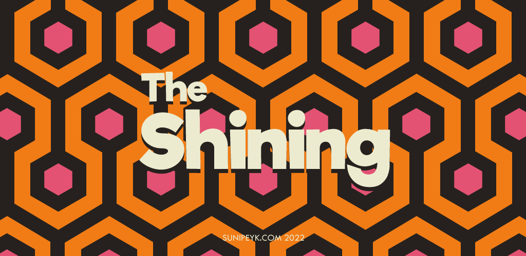 The shining halı deseni