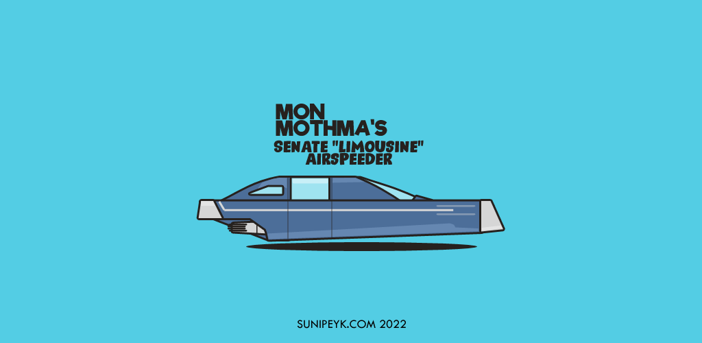 mon mothma's senate limousine airspeeder