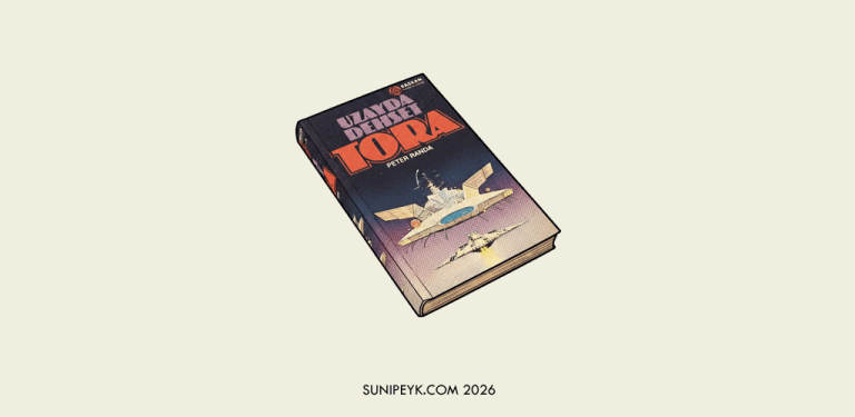 Uzayda Dehşet TORA, kitabı illustrasyonu