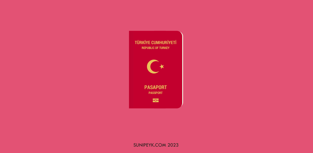 Türkiye Cumhuriyeti pasaportu ikonu