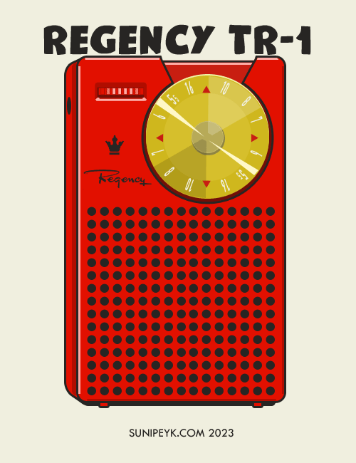 İlk Transistörlü Taşınabilir Radyo