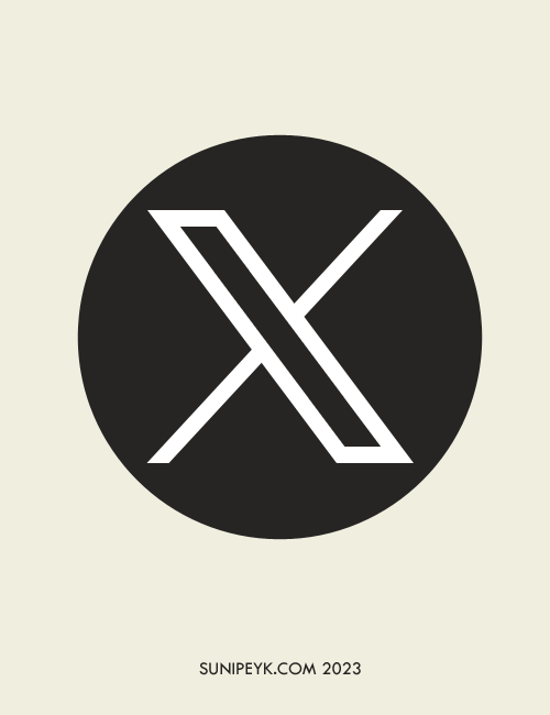 Twitter ikonlarını X yaptık