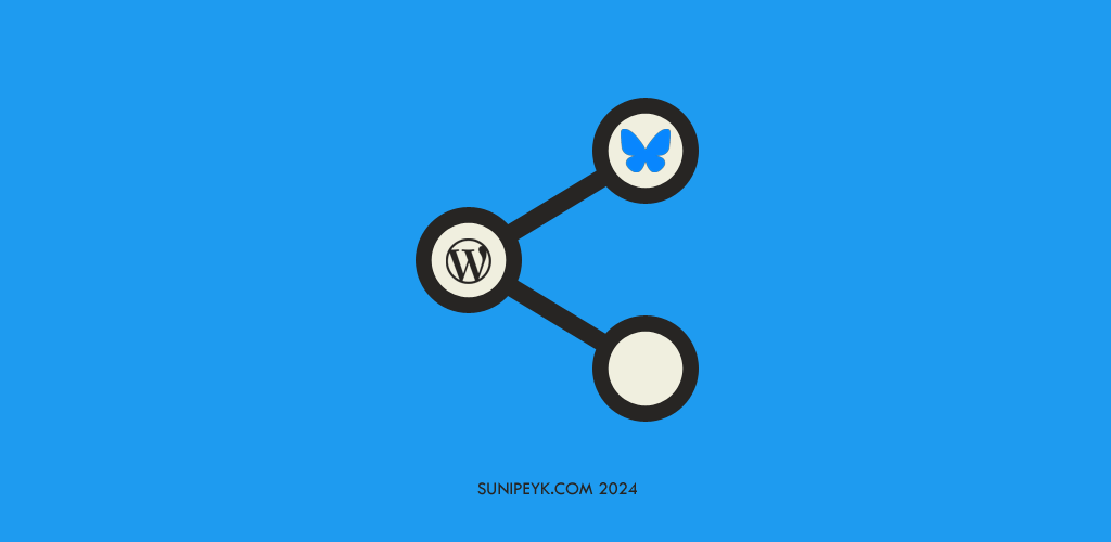 paylaşma ikonu ile WordPress'ten Bluesky'a