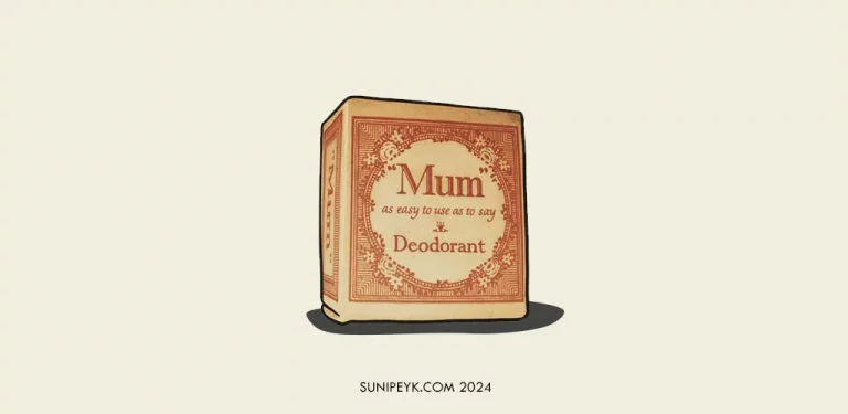 en eski deodorant MUM