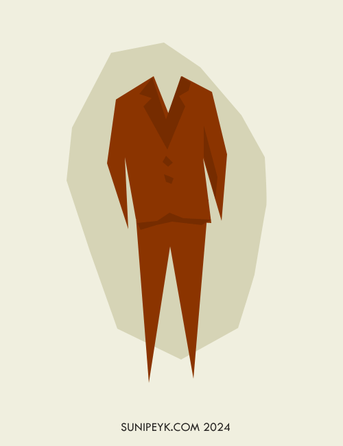 Kahverengi Takım Elbise