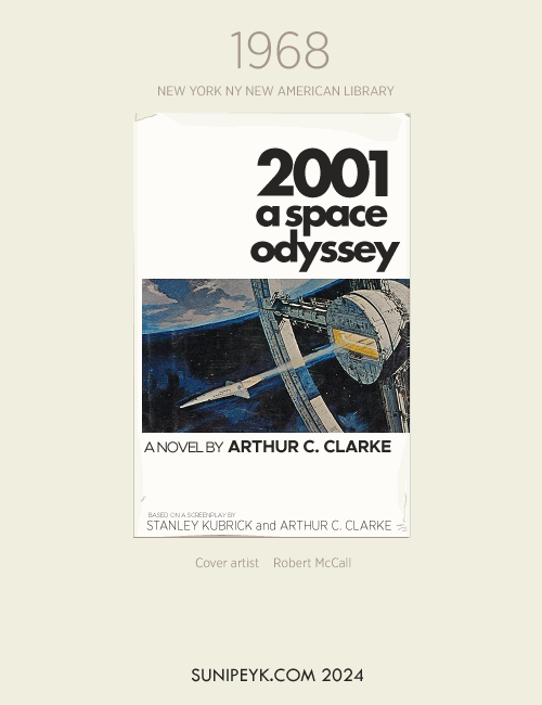 2001 A Space Odyssey İlk Basım Kapakları