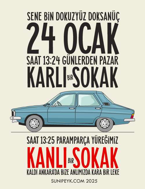 Kanlı Bir Sokak Kaldı Ankara’da Bize