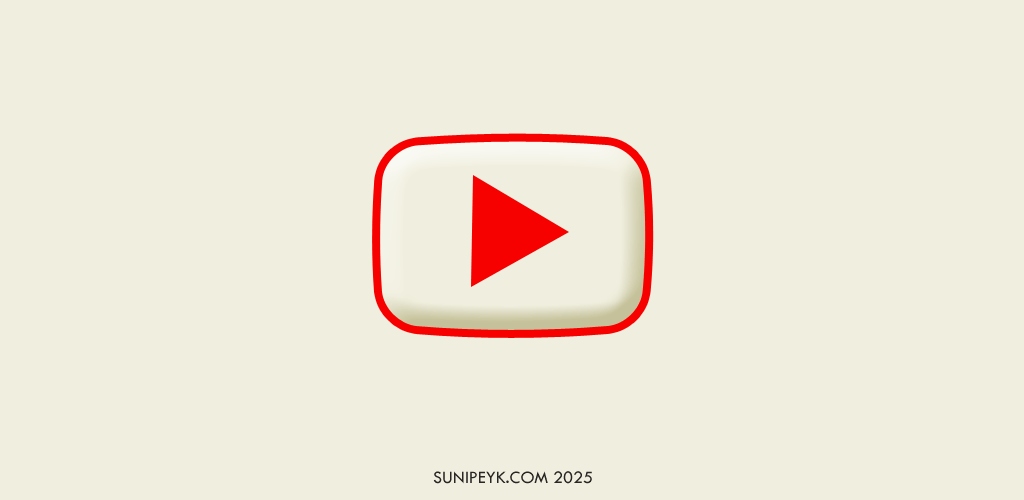 youtube logosu tersi
