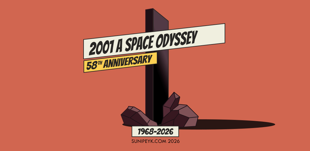 2001 a space odyssey 58th anniversary, with monolith