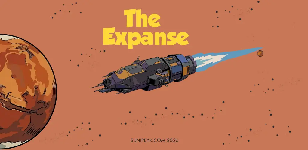 the expanse, mars ve rocinante