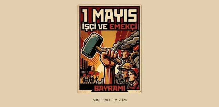 1 mayıs işçi ve emekçi bayramı posteri