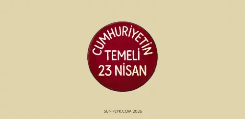 Cumhuriyetin temeli 23 Nisan, dövizi