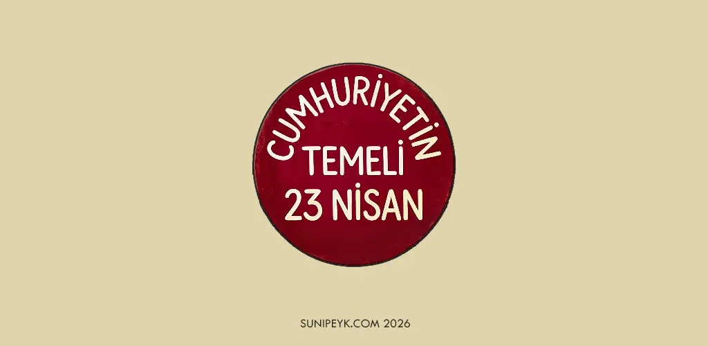Cumhuriyetin temeli 23 Nisan, dövizi