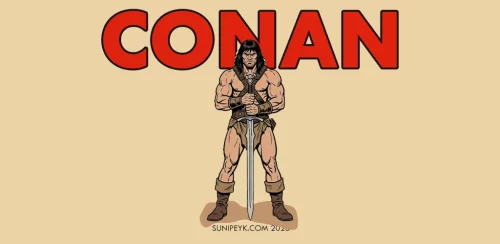 conan illustrasyonu