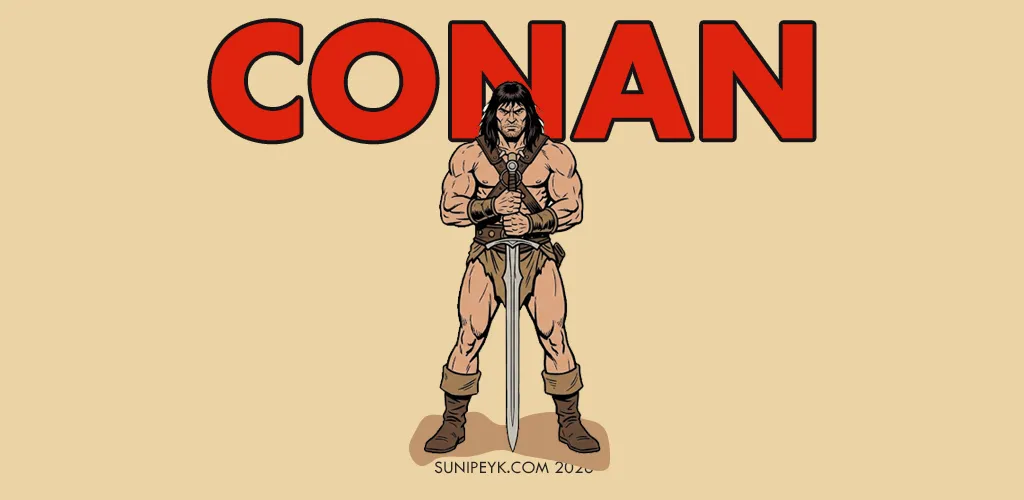 conan illustrasyonu