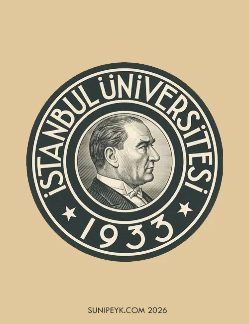 Türkiye’nin İlk Üniversitesi İstanbul Üniversitesi ve İlk Logosu