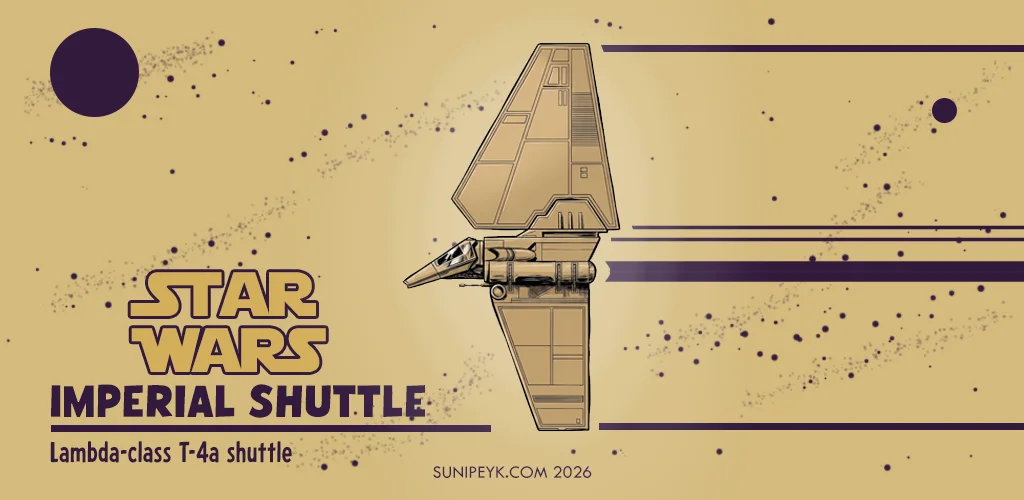star wars imperial shuttle poster