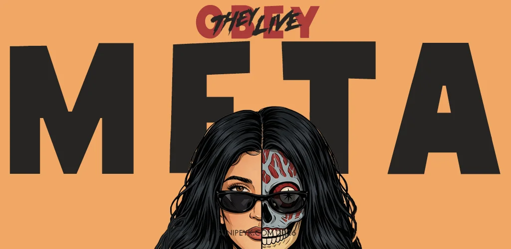 they live poster , obey theme but meta