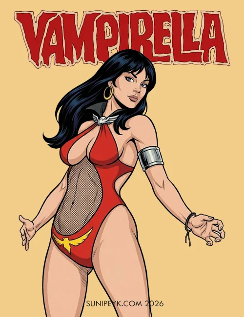 Çizgi Romanların İkonik Kraliçesi Vampirella