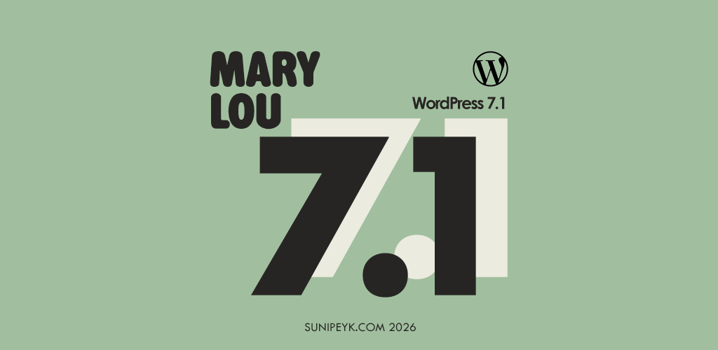 WordPress 7.1 Mary Lou